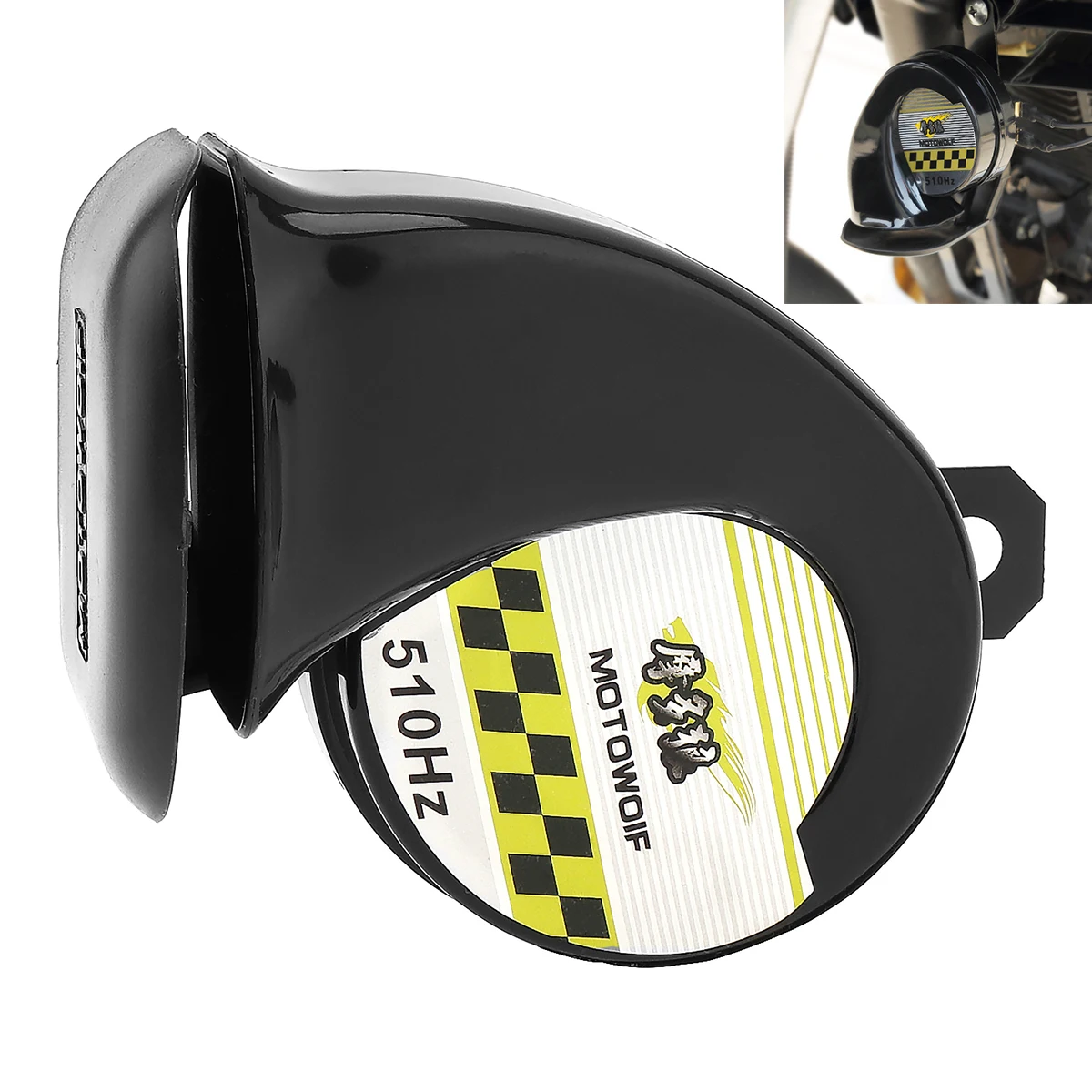 12V 110dB классического автомобиля Электрический в форме улитки рог для мотоциклов велосипеды автомобилей автомобиля