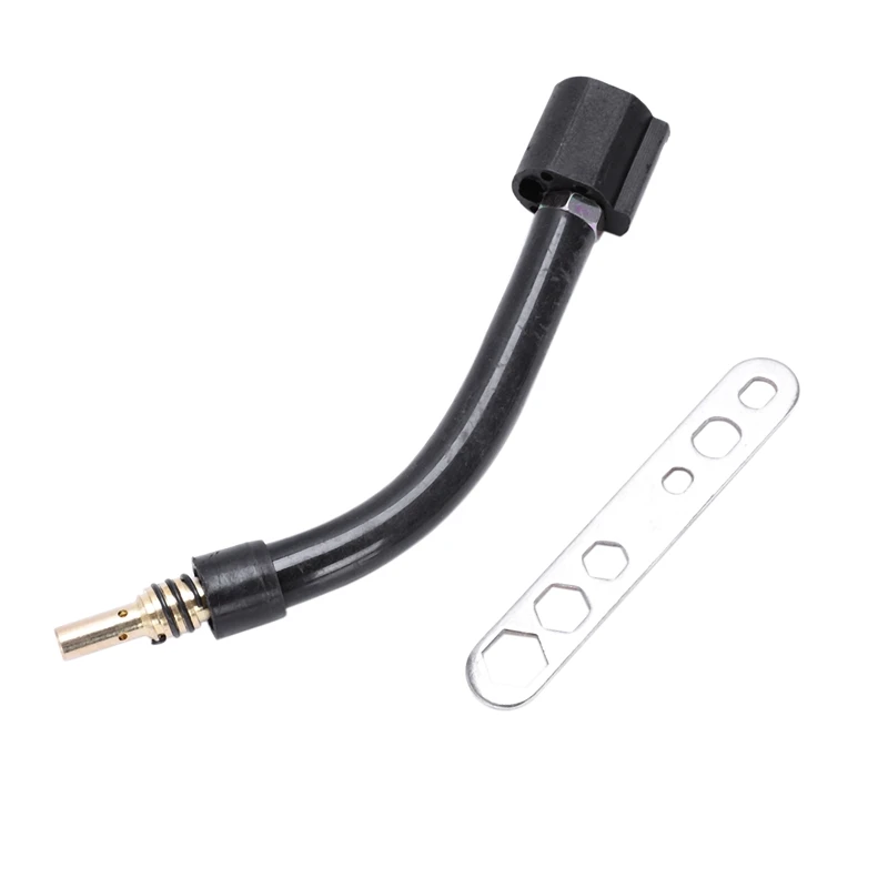 24Pcs 15Ak Binzel Torch/Gun Consumables Electrode And Shield Cups And Link Rod Tips Goose Neck Bend For Mig Welding Machine