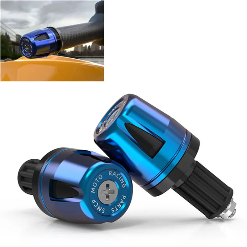 Colorful Motorcycle Handlebars Bar End Weight Moto Handle Bar End Plug