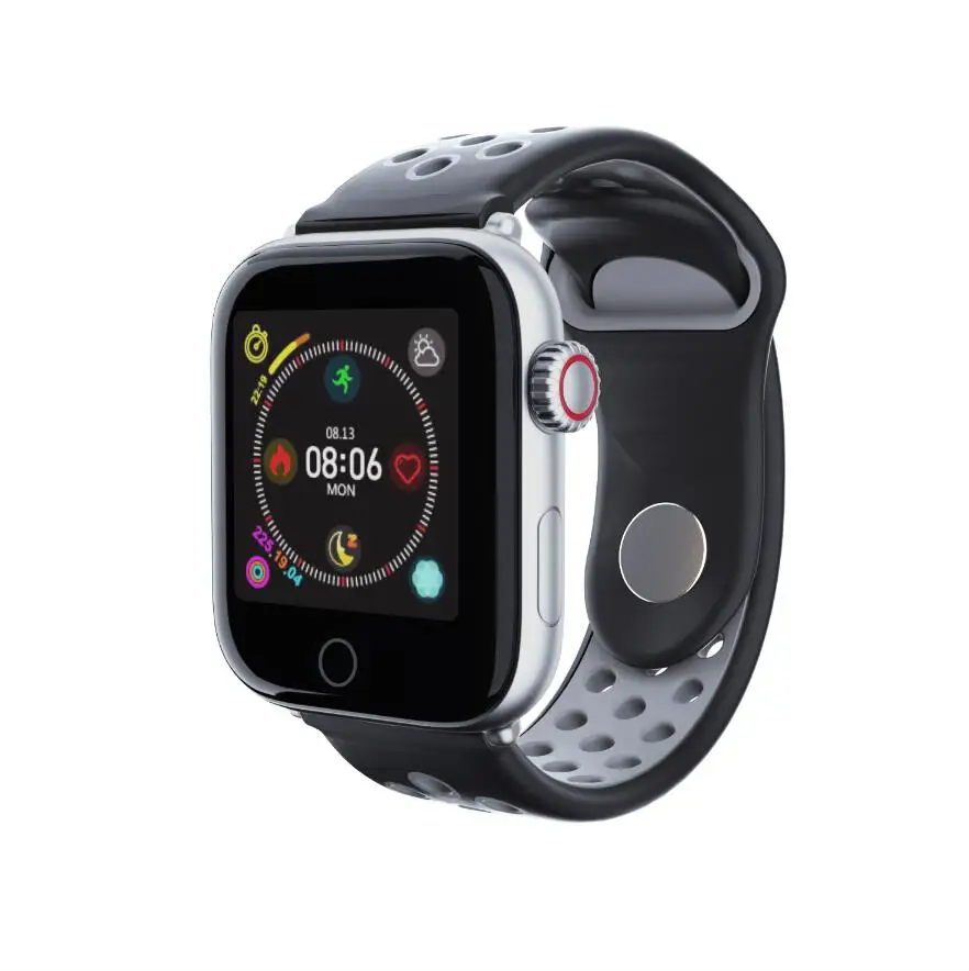 Серый Z7 IP68 Смарт-часы для мужчин для Apple Watch Bluetooth напоминание многорежимные спортивные часы для женщин фитнес-Браслет Смарт-браслет iPhone iOS - Цвет: Серый
