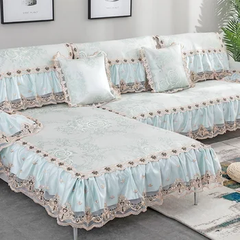 

European Style Sofa Cover Rattan Couch Cover Slipcover Cool Universal Cushion Four Covers Room Seat Living Sofa Seasons For