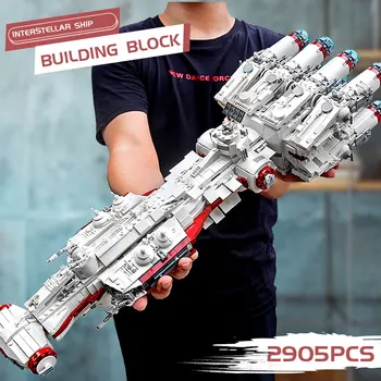 

MOC-10308 The Tantive IV Blockade Runner Model Star Plan Series Wars Sets Building Blcoks Bricks Compatible 05046 Christmas Gift