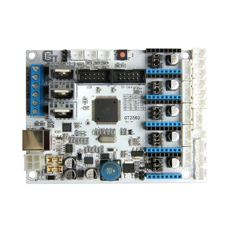 

Module Board 3D Printer Motherboard Kit GT2560 A4988 Driver LCD2004 Control Board GY88