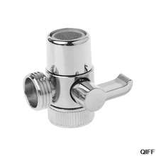 Прямая поставка& латунные 3-сторонний выход переключающий клапан из нержавеющей стали кран разъем адаптера три головы Функция переключатель 29 июля