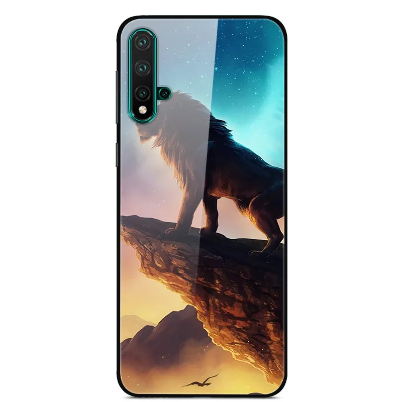 Для huawei Nova 5 Pro Чехол из закаленного стекла «Планета космос», чехол из стекла для huawei Nova 5 Coque Shell Nova5 Pro, чехлы