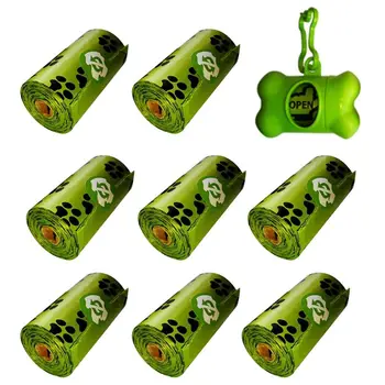 

Pet Poop Bag Eco-Friendly Biodegradable Puppy Dog Travel Waste Scooper Dispenser