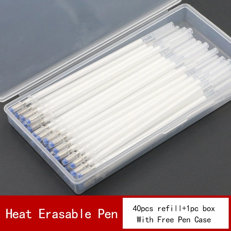 1 шт. термо стираемая ручка с 40 высокотемпературными исчезающими маркерами для ткани DIY ремесло аксессуары для пошива