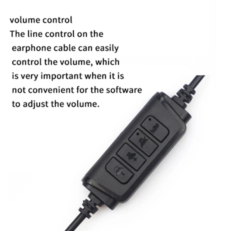 TX 8091 USB Call Center Headset with Noise Cancelling Mic for PC Home Office Phone Customer Service Plug and Play