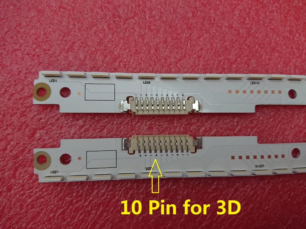 2 PCS /set LED backlight strip for Samsung UE40ES6100 UE40ES5500 UE40ES6710 UE40ES6710U UE40ES6800 2012SVS40 BN96-21712A 21711A