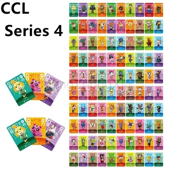 

For Amiibo Animal Crossing Card NS Switch 3DS Game Marshal Card Set NFC Ntag215 Cards Series 4 100pcs