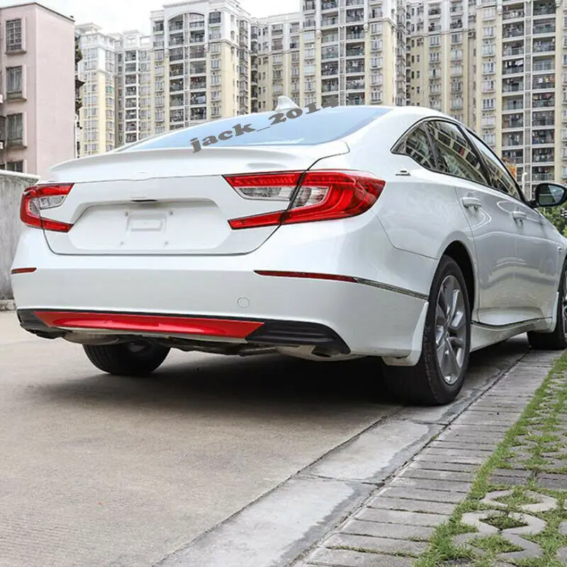 Красный задний бампер нижний протектор подоконник крышка отделка 1 шт. для Honda Accord