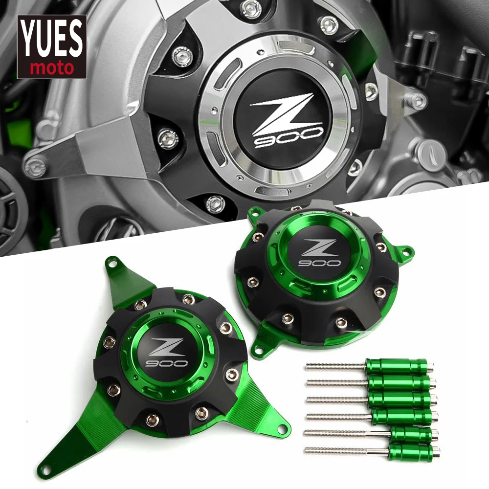 

For KAWASAKI Z900 Z900SE Z 900 2017-2021 2022 2023 Motorcycle Aluminum Engine Stator Engine Protective Cover Guard Protectors