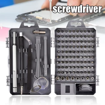 

Spot 112 in 1 Magnetic Precision Screwdriver Set PC Phone Electronics Repair Tool Kit QP2