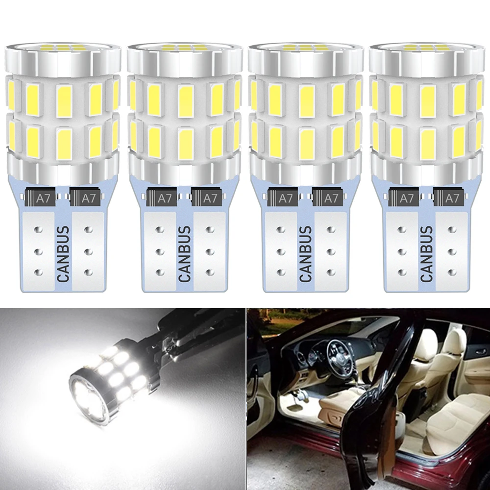 4x Canbus W5W T10 светодиодный лампы 168 194 Габаритные фонари для автомобиля 12v Mercedes Benz W211