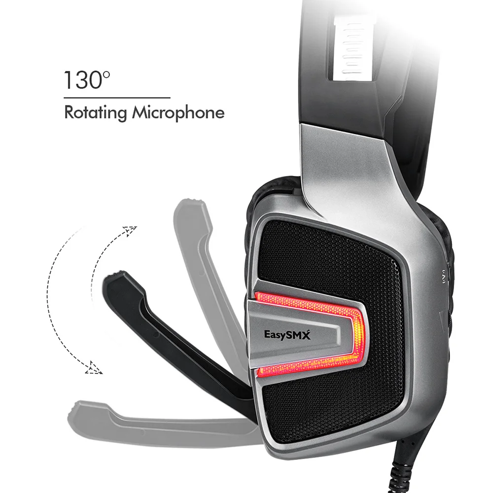 Продажа Проводная font b USB b font игровая гарнитура, наушники, ESM G291, игровая гарнитура со скрытым микрофоном, светодиодный, вибрационные, стерео наушники для ПК, ...