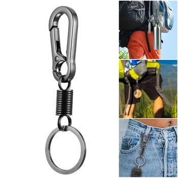 

Hot Sale Multifunctional Climbing Hook Keychain Outdoor Climbing Accessories Tent Accessories Alloy Aluminum Portable Gear Hook