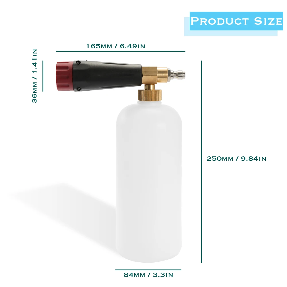 Пенная насадка для мойки автомобиля под высоким давлением пенная мыльница мойка