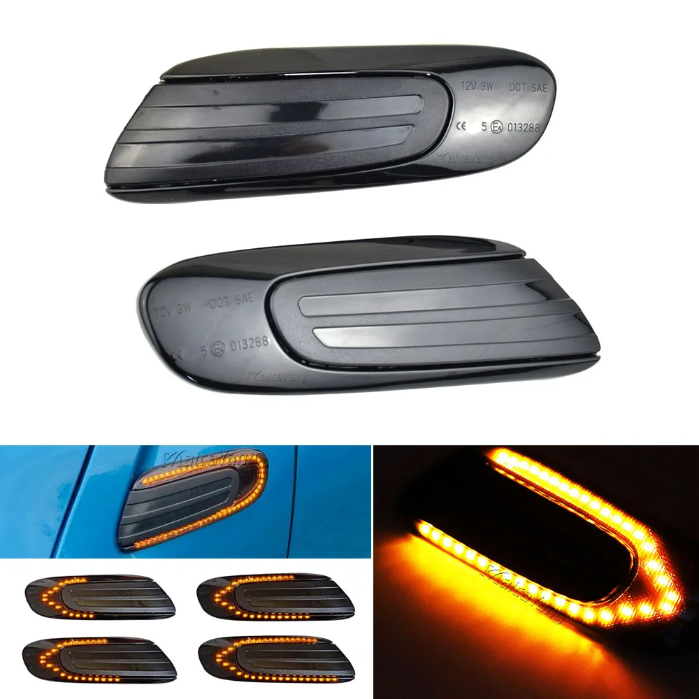 For Mini Cooper F55 F56 F57 2014 2010 LED Side Marker Lamp Front