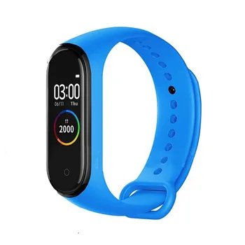 

M4 smart Bracelet Heart Health Monitoring Waterproof Sports Bluetooth horloge Fitness Tracker Measures Calories