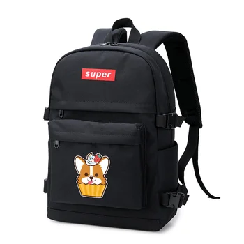 

Cute DOG Backpack Kawaii Galaxy Universe Fashion Boys Girls Teenagers School Book Bags Women Men Mochila Bolsa travel backpack