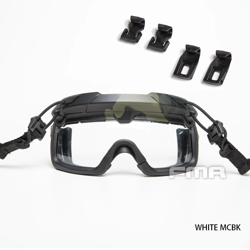 MultiCam Black W FMA защитные очки для тактического шлема защитные противотуманные очки пыль Пейнтбол 1333 - Цвет: MultiCam Black W
