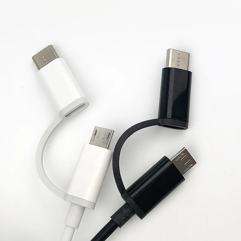 Xiao mi 2 в 1 usb кабель для зарядки 1 м Usb mi cro to type c кабель для mi 8 9 9se cc9 a3 redmi 4a 5 plus mi x 3 redmi note 7 8