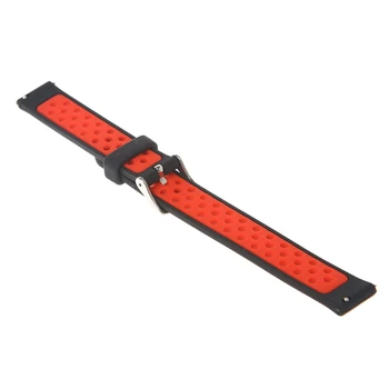 

Universal Silicone Watch Wrist Band Clasp Strap Replacement For 16mm Width Smart Watch Bracelet Wearable Accessories