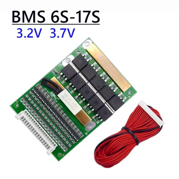 

BMS 6S TO 17S 80A 3.2V 3.7V 18650 Lithium Li-ion Battery Balancer 10S 13S 16S Lifepo4 BMS Lipo PCM Balancing Protection Board