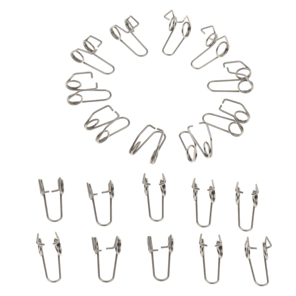 Set of 20 Trumpet Water Key Spit Value Springs Repair Parts