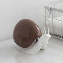 Ванная комната шампунь диспенсер форма улитки мыло для рук жидкий шампунь душевой контейнер DTT88