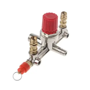 

High Quality Double Outlet Pipe Alloy Air Compressor Switch Pressure Regulating Valve Mounting Parts Air Compressor Pipe