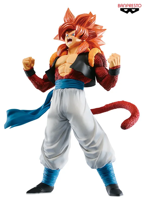 Японское аниме "Жемчуг дракона GT" Banpresto крови SAIYANS специальная V Коллекция фигурка-Chou Super Saiyan 4 Gogeta