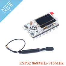 868 МГц/915 МГц LoRa ESP32 Oled Wifi SX1276 модуль IOT с антенной электронный diy комплект pcb новая версия для Arduino