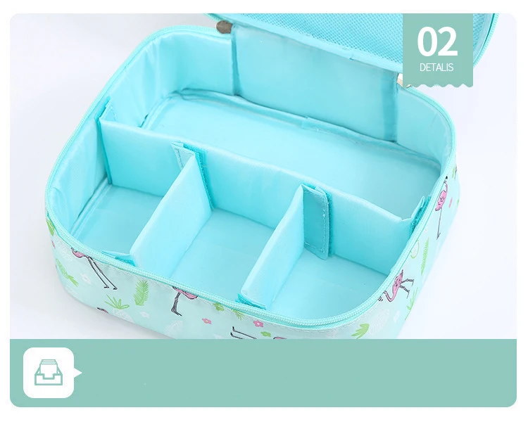 High Quality Travel Cosmetic Bag Convenient Waterproof Travel Storage Accessories Ladies Multifunctional Portable Cosmetic Bag