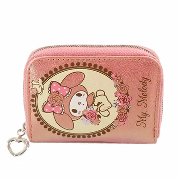 

New Fashion My Melody Girls Kids Mini PU Coin Purse Card Pack For Children