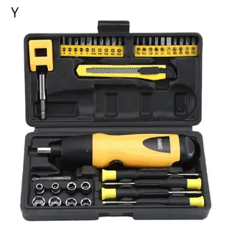 

2020 New 1Set Mini Electric Screwdriver Battery Operated Cordless Screw Driver Drill Tool