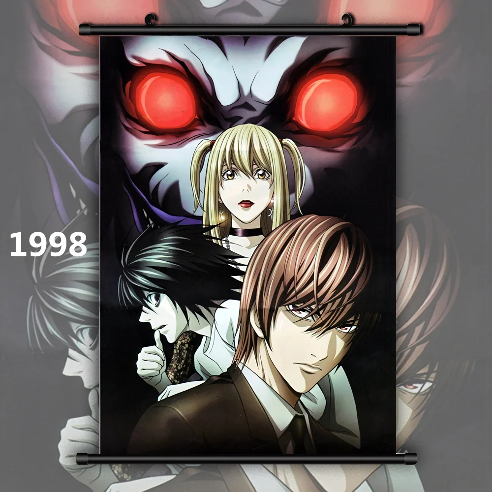 1998 Примечание к смерти Misa Amane Аниме Манга плакат в рулоне - Цвет: 1998