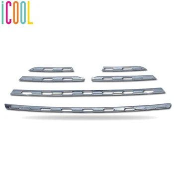 

Car Front Bumper Middle Mesh Grille Grill Decoration Trim For Toyota RAV4 2019 2020 Exterior Styling Accessories