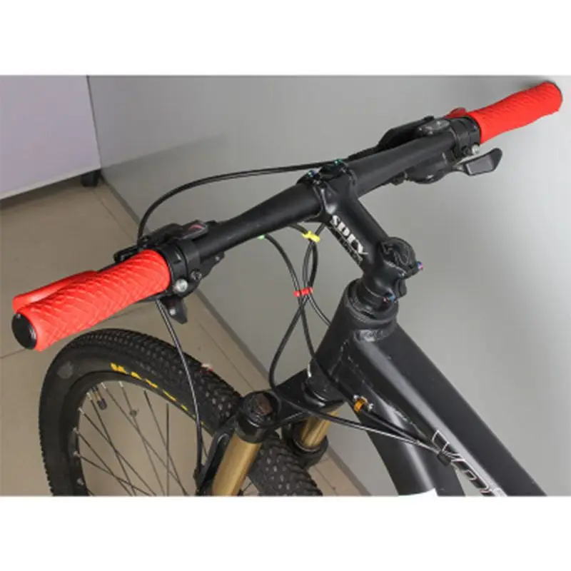 1 пара MTB руль ручка силиконовый замок на Противоскользящий чехол для шоссейного велосипеда складной амортизация износостойкость Спорт