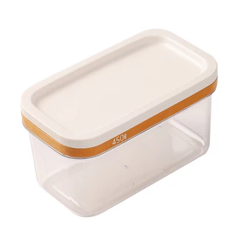 

Large Capacity Baking Tool Butter Picnic Food Storage Box Rectangular Clear Container Keep Fresh Reusable Refrigerator Kitchen