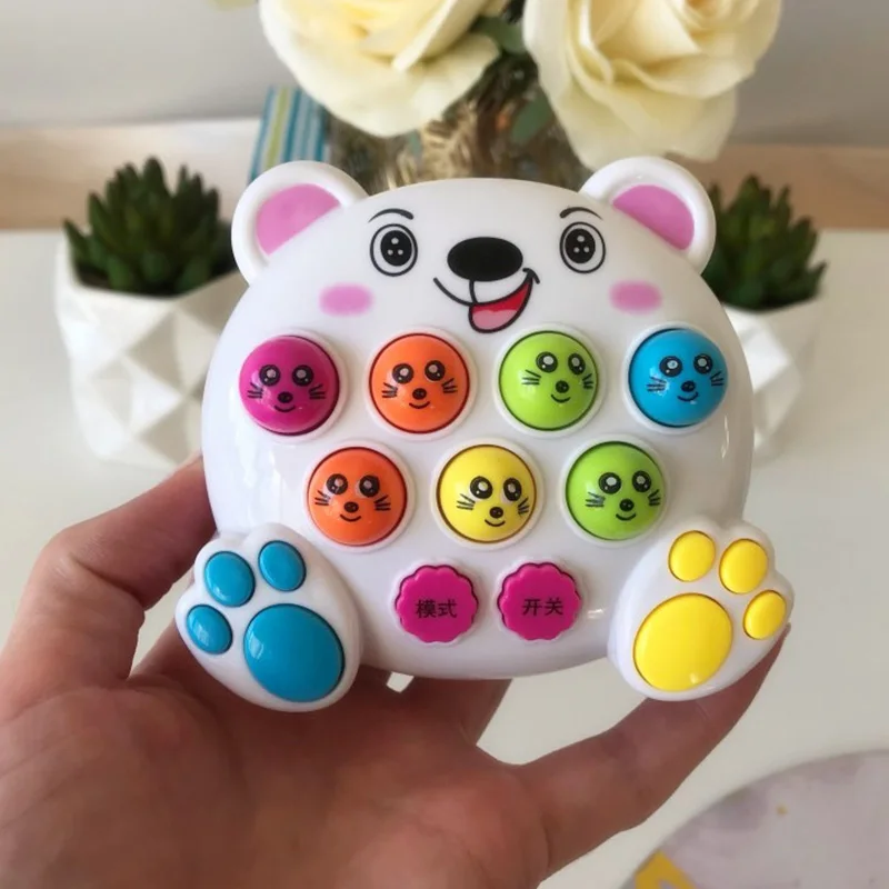 Детские Пластиковые Музыкальные игрушки для детей, обучающие игры в виде червя