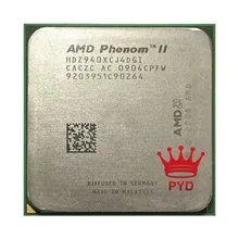 Ücretsiz kargo Phenom II X4 940 işlemci 3.0GHz 2MB L2 önbellek HDZ940XCJ4DGI dört çekirdekli, soket AM2 + X4 940 işlemci masaüstü işlemci, 125W