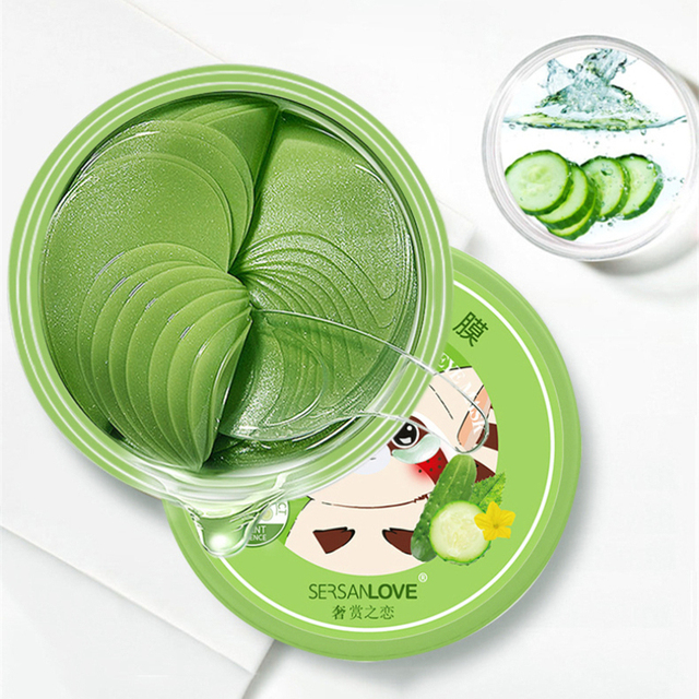 Anti Wrinkle Anti Aging Eye Mask Golden Snail Liquid Caviar Extract Crystal Collagen Dark Circles Acne Beauty Patch TSLM1