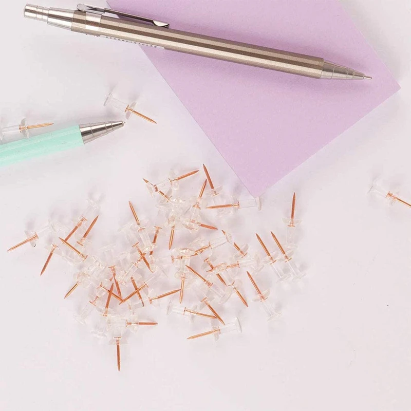 Скрепки для бумаги скрепки наборы карт 5 стилей 500 шт набор из розового золота