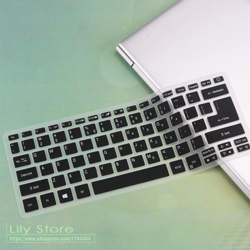 black Защитный чехол для клавиатуры ноутбука acer Swift SF113 S5-371 SF514 SF5 Swift 5 swift 3 Aspire S13 14 SF314 Spin 5 13,3'' - Цвет: black