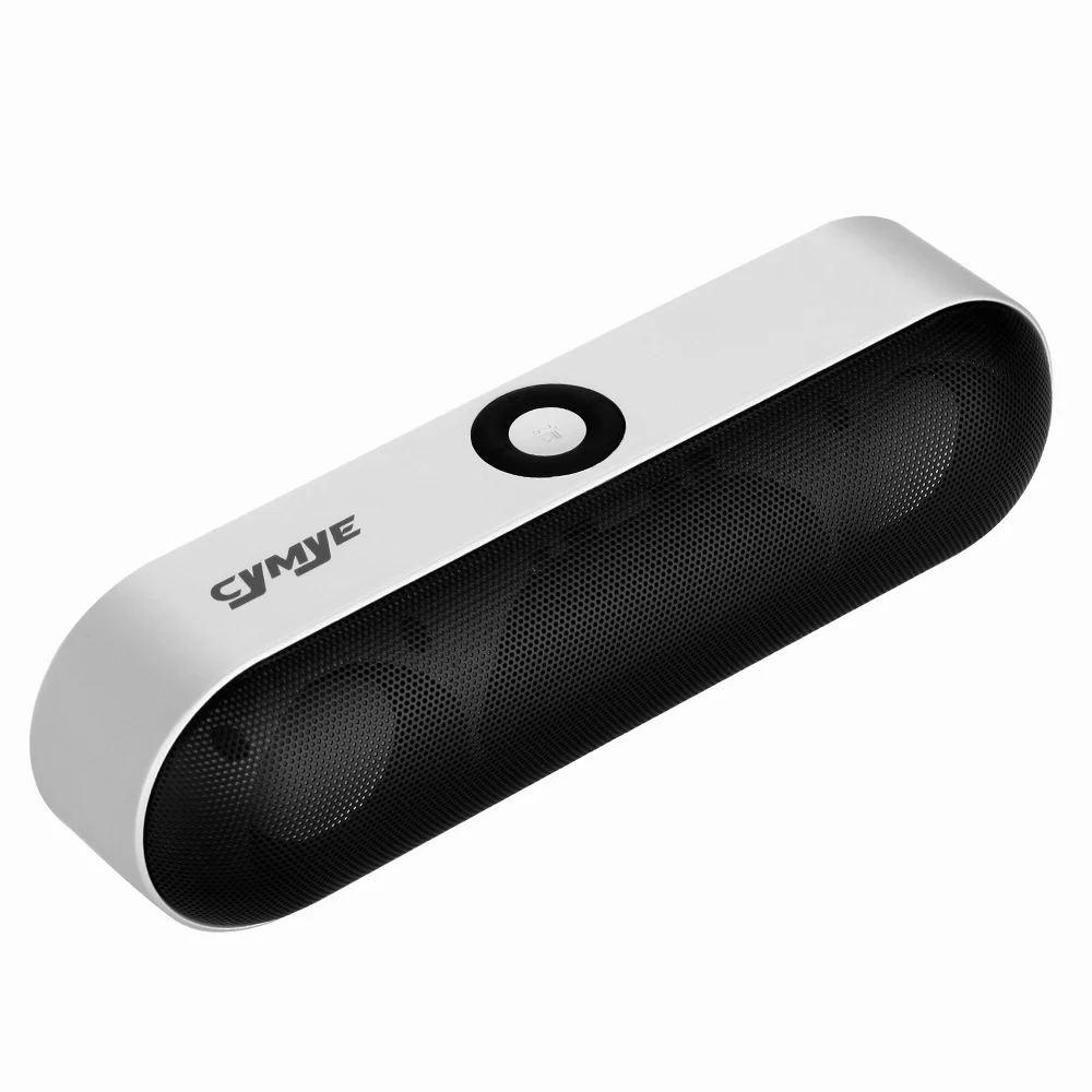 Silver Cymye Bluetooth динамик nby-18 звук системы 3D стерео музыка Surround - Цвет: Silver