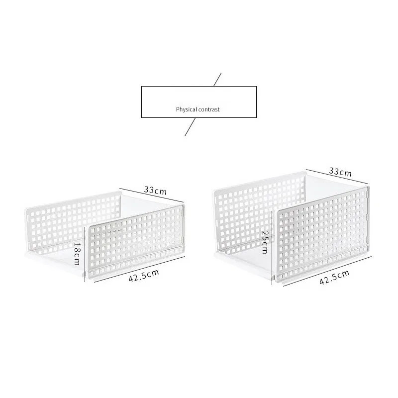 Simple DIY Vertical Closet Clothes Shelf Divider Organizer Storage Box Drawer PP Wardrobe Separator Home Furniture Simple DIY Vertical Closet Clothes Shelf Divider Organizer Storage Box Drawer PP Wardrobe Separator Home Furniture