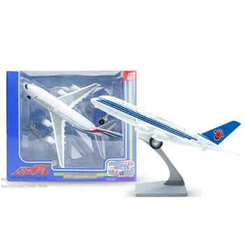 

1:400 Alloy China Southern Airlines Aircraft Model Simulation Passenger Children Toy Ornaments Hot Wheels Toys For Children