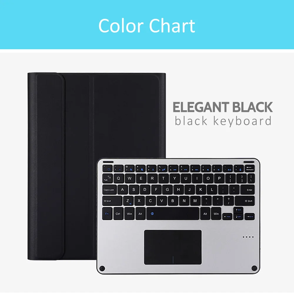 Сенсорная клавиатура для Huawei MediaPad M6 10 8 2019 английская Bluetooth с тачпадом чехлом