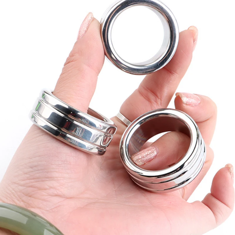 5sizes Male Penis Glans Ring Stainless Steel Dick Ring Adult Products  Cookring Sex Toys For Men Delay Ejaculation Foreskin Rings - Penis Rings -  AliExpress
